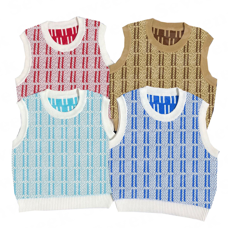 Designers Womens Knit Vest T Shirts Sweaters Full Letter Sleeveless Tops Knitting Hoodie Fashion Style Ladies Pullover Clothing, Extra shipping/no ship
Designers Womens Knit Vest T Shirts Sweaters Full Letter Sleeveless Tops Knitting Hoodie Fashion Style Ladies Pullover Clothing, Extra shipping/no ship