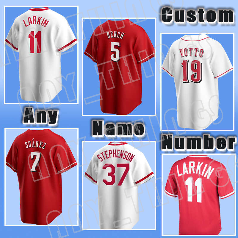 Joey Votto Baseball Johnny Bench Barry Larkin Jerseys Pete Rose Ken Griffey Jr Eugenio Suarez Tyler Stephenson Reds Jonathan India Hunter Greene Matt Reynolds, Men custom cool base(h r)
Joey Votto Baseball Johnny Bench Barry Larkin Jerseys Pete Rose Ken Griffey Jr Eugenio Suarez Tyler Stephenson Reds Jonathan India Hunter Greene Matt Reynolds, Men custom cool base(h r)