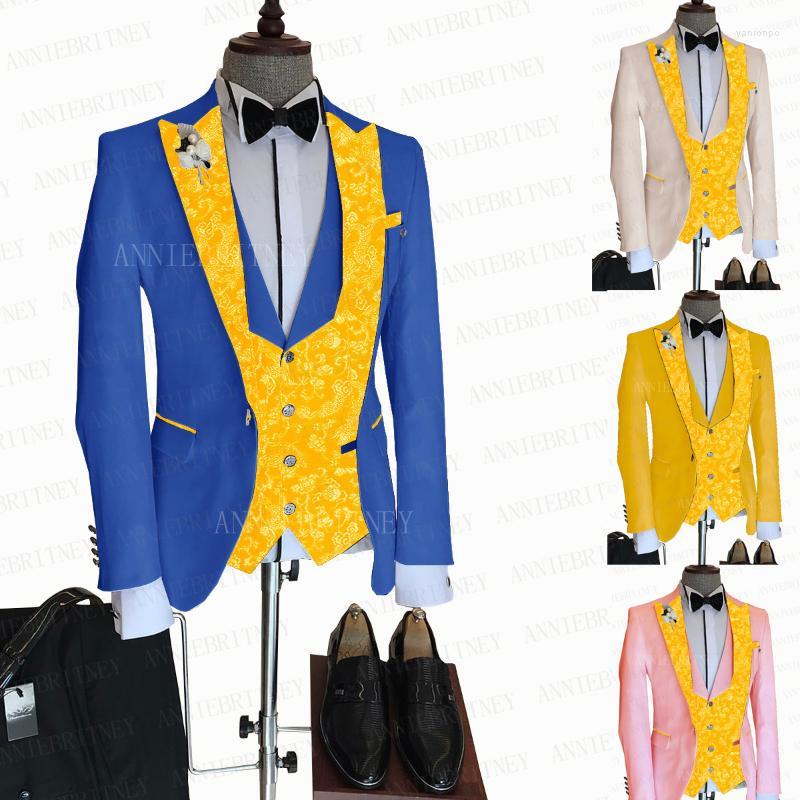Men's Suits Men's & Blazers Royal Blue Men Wedding Suit 3 Pieces Custom Singer Groom Prom Slim Fit Jacket Yellow Printed Vest Pants, Beige
Men's Suits Men's & Blazers Royal Blue Men Wedding Suit 3 Pieces Custom Singer Groom Prom Slim Fit Jacket Yellow Printed Vest Pants, Beige
