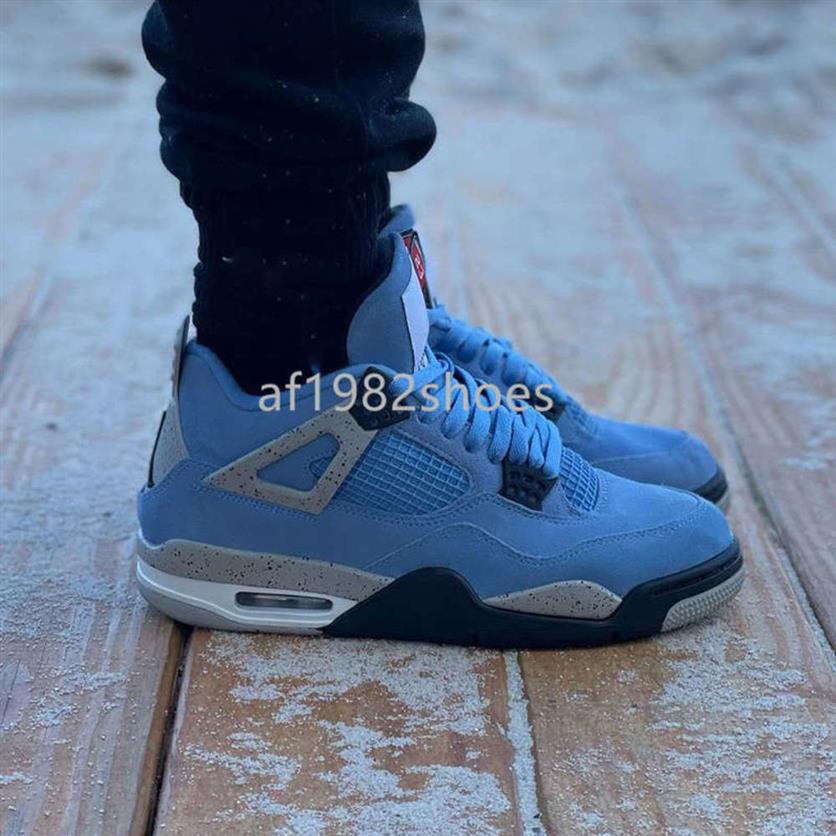 2021 Mens 4 4s jumpman Shoes Fashion University Blue Junior Men Trainers Sport Platform Sneakers3224
2021 Mens 4 4s jumpman Shoes Fashion University Blue Junior Men Trainers Sport Platform Sneakers3224