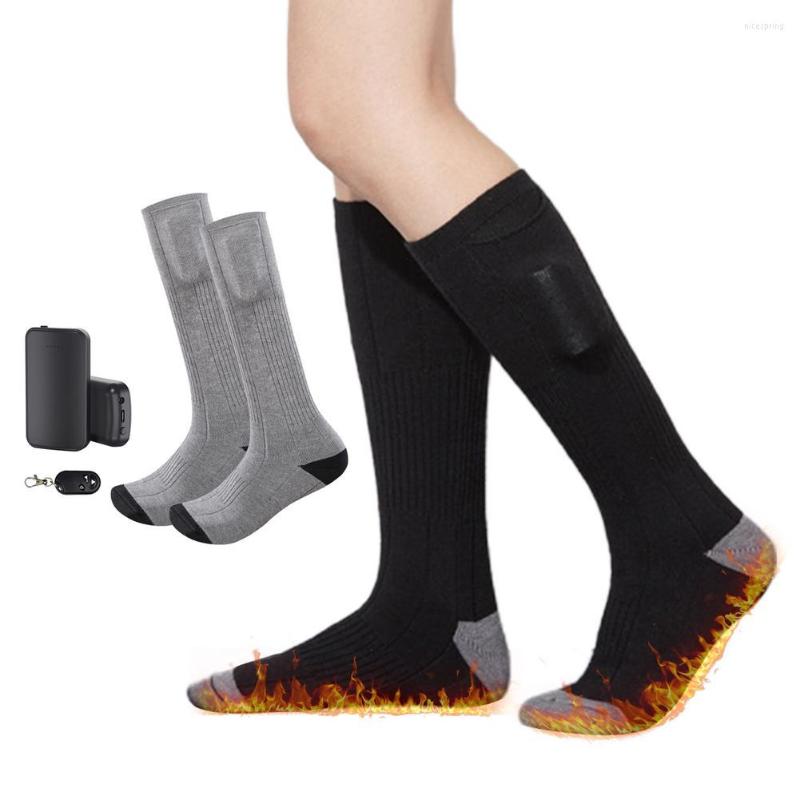 Sports Socks 3.7V Remote Control Electric Heated For Men Women Winter Cycling Hiking Skiing Sport Thermal Rechargeable Battery, Black
Sports Socks 3.7V Remote Control Electric Heated For Men Women Winter Cycling Hiking Skiing Sport Thermal Rechargeable Battery, Black