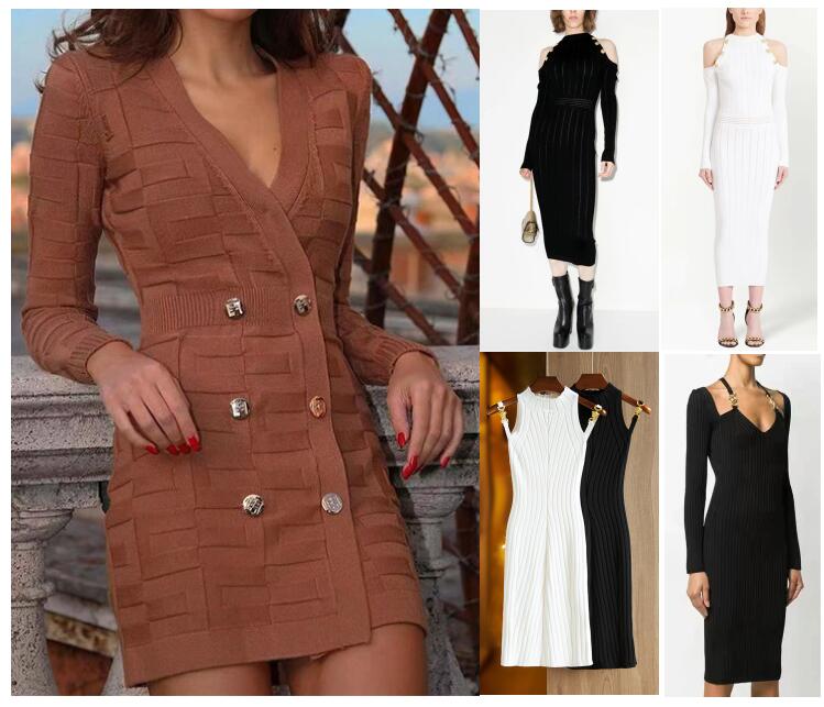 Womens Knits Fashion Dress Luxury Design One-Piece Skirt Multi Models Lady Frocks Elegan Robe Shoulder Off Maxi Dress Sexy Slim Clothes, Express
Womens Knits Fashion Dress Luxury Design One-Piece Skirt Multi Models Lady Frocks Elegan Robe Shoulder Off Maxi Dress Sexy Slim Clothes, Express