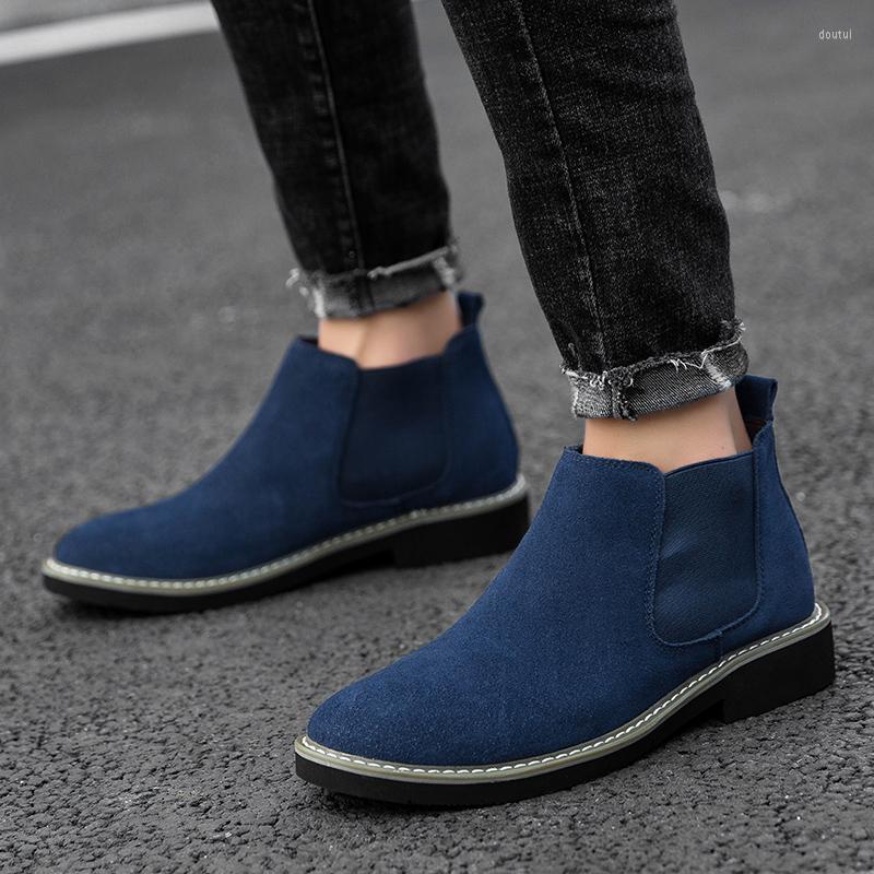Boots Men's Man Outdoor Fashion Slip On Ankle Male Genuine Leather Skin Plush Warm Snow Men, Black 1
Boots Men's Man Outdoor Fashion Slip On Ankle Male Genuine Leather Skin Plush Warm Snow Men, Black 1