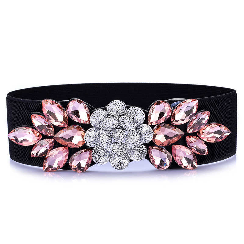 Women Flower Shape Belts Luxury Brand Rose Inlaid ElasticGirdle Ladies Dress Waist Down Jacket Decorated Drop Shipping, Black
Women Flower Shape Belts Luxury Brand Rose Inlaid ElasticGirdle Ladies Dress Waist Down Jacket Decorated Drop Shipping, Black