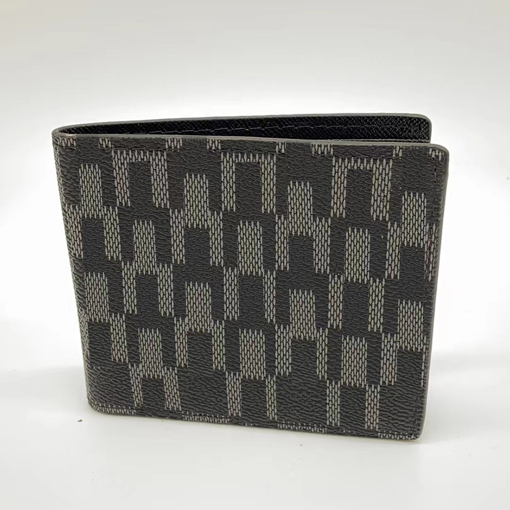 Men PU leather Short Wallet Luxury Clutch Flap Purse lvs Designer Bags Square handbags Classic Plaid Pocket Old Flower Fashion Chirstmas Gift to Valentine, Black
Men PU leather Short Wallet Luxury Clutch Flap Purse lvs Designer Bags Square handbags Classic Plaid Pocket Old Flower Fashion Chirstmas Gift to Valentine, Black