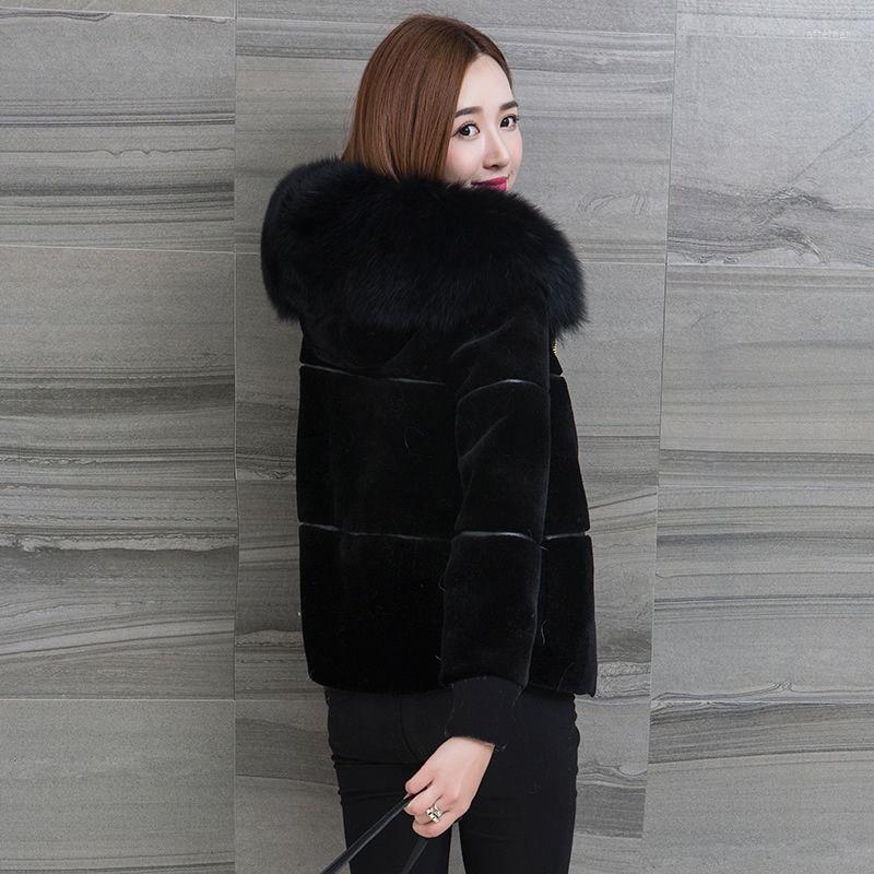 Women' Fur Coat 2022 Women Winter Korean Version Of Warmth Loose Collar Hooded Thick Fashion Artificial, 001
Women' Fur Coat 2022 Women Winter Korean Version Of Warmth Loose Collar Hooded Thick Fashion Artificial, 001