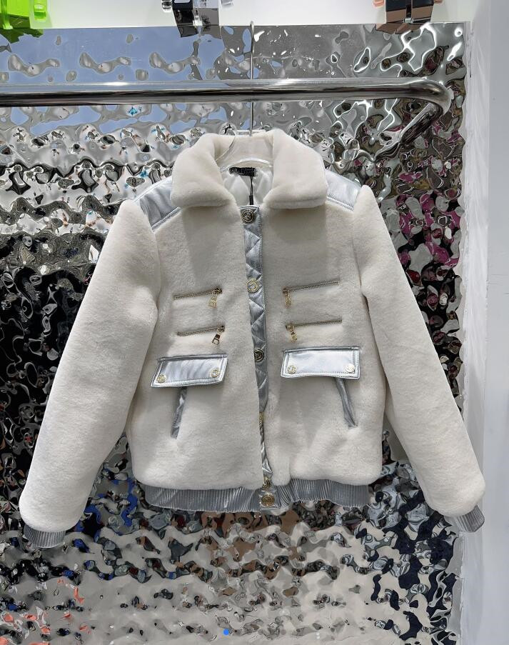 22 Women' single breasted jacket jacket splicing age reducing wool coat 1031, Customize
22 Women' single breasted jacket jacket splicing age reducing wool coat 1031, Customize