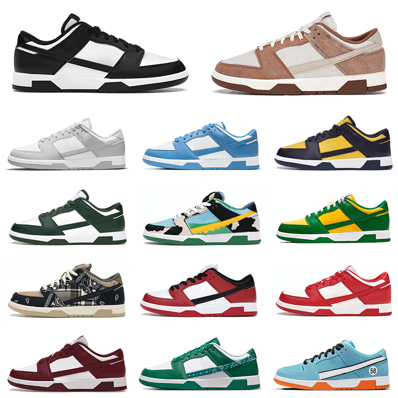 Designer Outdoor Shoes Panda low Medium Curry Grey Fog University Blue Michigan Chicago Brazil Dark Beetroot Chunky Dunky Trainers Sneakers for Men and Women, Box
Designer Outdoor Shoes Panda low Medium Curry Grey Fog University Blue Michigan Chicago Brazil Dark Beetroot Chunky Dunky Trainers Sneakers for Men and Women, Box