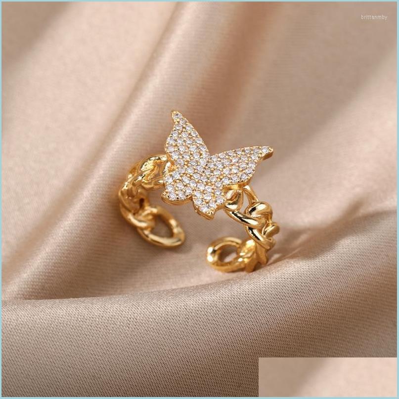 Cluster Rings Cluster Rings Cubic Zirconia Butterfly For Women Open Adjustable Stainless Steel Gold Sier Chain Ring Couple Aesthetic Dhajc
Cluster Rings Cluster Rings Cubic Zirconia Butterfly For Women Open Adjustable Stainless Steel Gold Sier Chain Ring Couple Aesthetic Dhajc