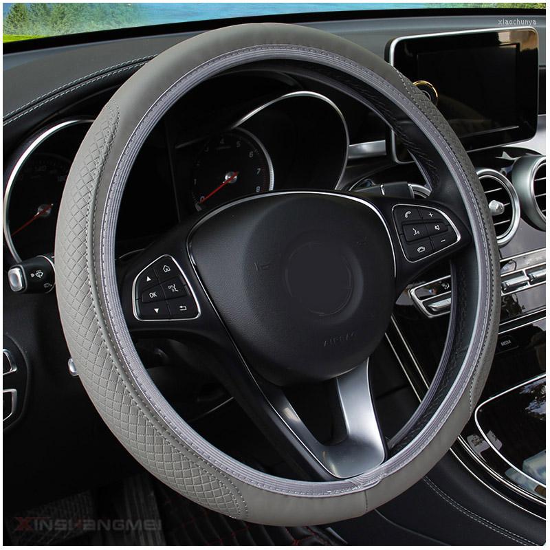 Steering Wheel Covers Automobile Universal Cover Non-slip Car Embossed Leather Car-styling
Steering Wheel Covers Automobile Universal Cover Non-slip Car Embossed Leather Car-styling