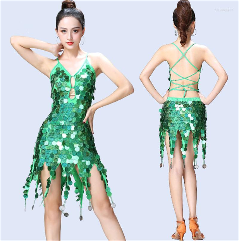 Stage Wear 2022 Sequins Women Personality Glitter Tassel Latin Dress Lady Night Club Performance T Clothing, Blue
Stage Wear 2022 Sequins Women Personality Glitter Tassel Latin Dress Lady Night Club Performance T Clothing, Blue