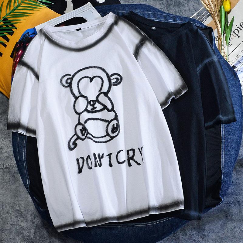 Men' T Shirts Lovers Shirt Tide Brand Hong Kong Style Youth Wear Graffiti Niche Design Loose Ins Men And Women Short-sleeved T-shirt Trend, White
Men' T Shirts Lovers Shirt Tide Brand Hong Kong Style Youth Wear Graffiti Niche Design Loose Ins Men And Women Short-sleeved T-shirt Trend, White