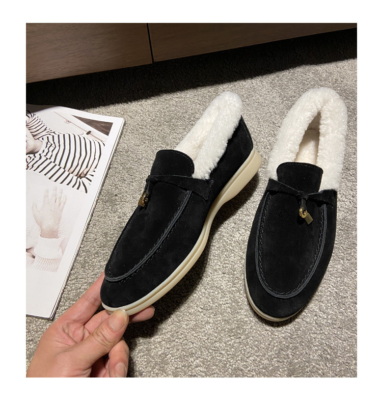 Dress Winter Shoes LP Plush Shoes Women Loro Fur Buckles Designer Warm Loafers Open Walk Wool Casual Shoe Plus Size 41 221031 CA7T, Color wool shoes
Dress Winter Shoes LP Plush Shoes Women Loro Fur Buckles Designer Warm Loafers Open Walk Wool Casual Shoe Plus Size 41 221031 CA7T, Color wool shoes