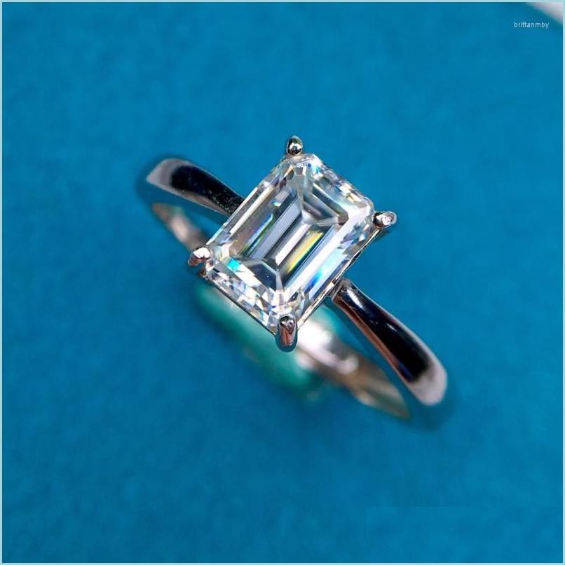 Cluster Rings Cluster Rings Sier 925 Original Emerald Cut Diamond Test Past 1 D Color Moissanite Ring Brilliant Rec Gemstone Wedding Dh7S0
Cluster Rings Cluster Rings Sier 925 Original Emerald Cut Diamond Test Past 1 D Color Moissanite Ring Brilliant Rec Gemstone Wedding Dh7S0