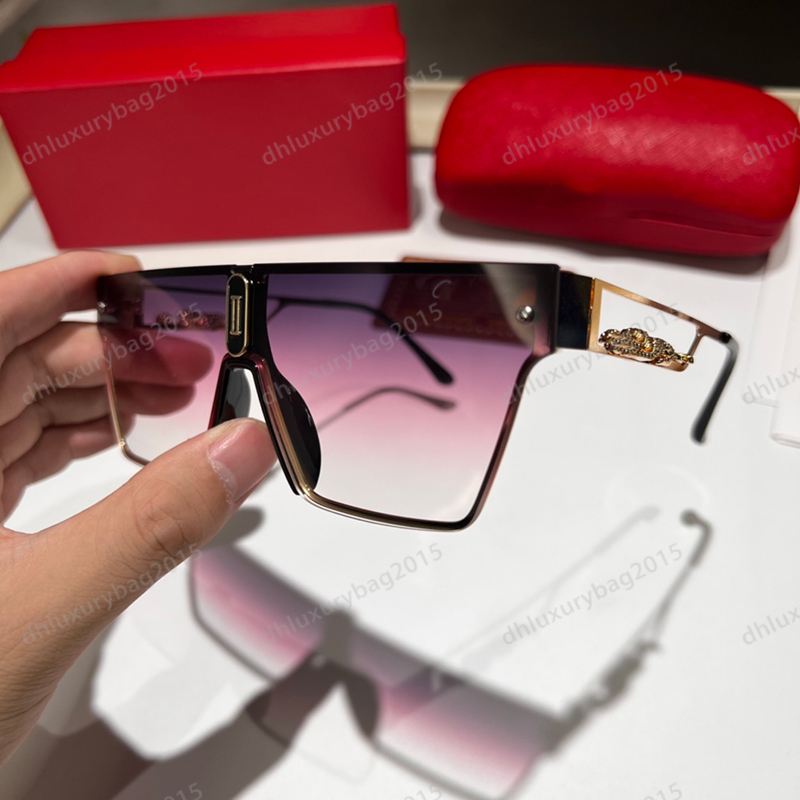 Rimless Sunglasses Unisex Sunglass Goggle Glasses Brand High-Quality Eyewear Fashion Designer Glass for Women Leopard Frame Eye Belts Ornamental Eyewears
Rimless Sunglasses Unisex Sunglass Goggle Glasses Brand High-Quality Eyewear Fashion Designer Glass for Women Leopard Frame Eye Belts Ornamental Eyewears