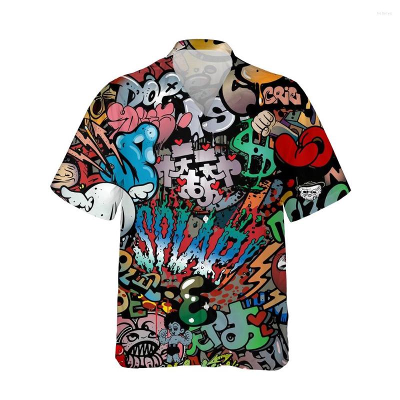Men' Casual Shirts Jumeast 3d Abstract Graffiti Art Printed Hawaiian Funny Shirt Men Short Sleeve Mens Fashion Hip Hop Streetwear 5XL, 03
Men' Casual Shirts Jumeast 3d Abstract Graffiti Art Printed Hawaiian Funny Shirt Men Short Sleeve Mens Fashion Hip Hop Streetwear 5XL, 03