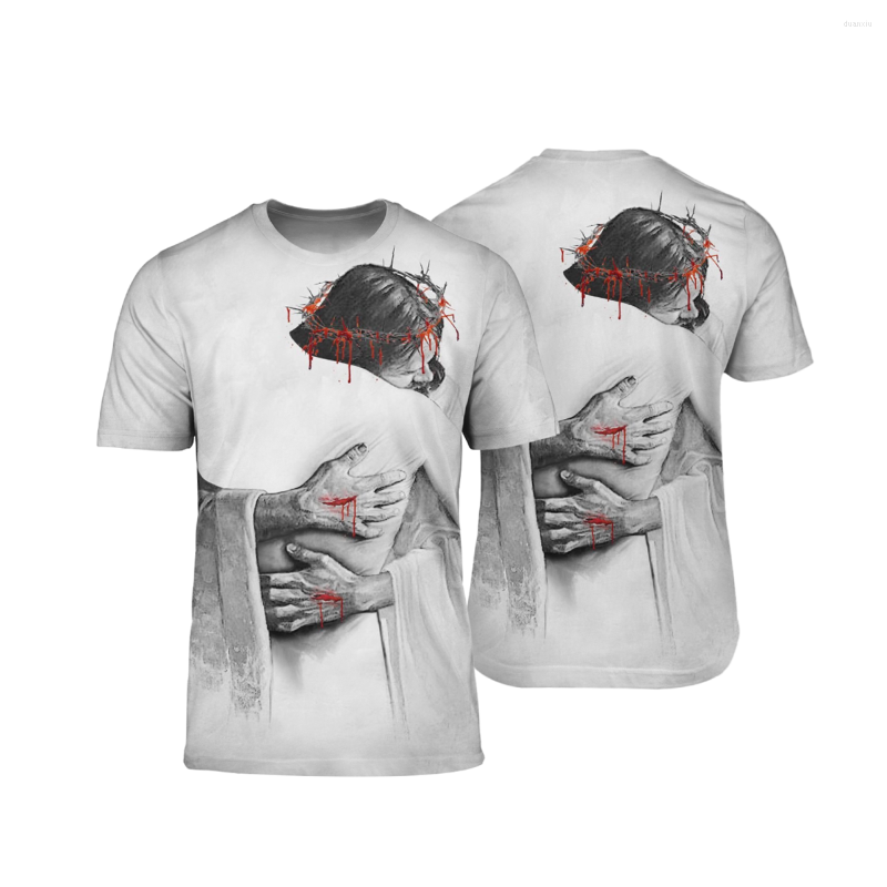 Men's T Shirts Jesus Tattoo Son Of God 3D All Over Printed T-shirts For Men/Women Short-sleeved Summer Casual O-neck Top Daily Streetwear, T-shirt
Men's T Shirts Jesus Tattoo Son Of God 3D All Over Printed T-shirts For Men/Women Short-sleeved Summer Casual O-neck Top Daily Streetwear, T-shirt