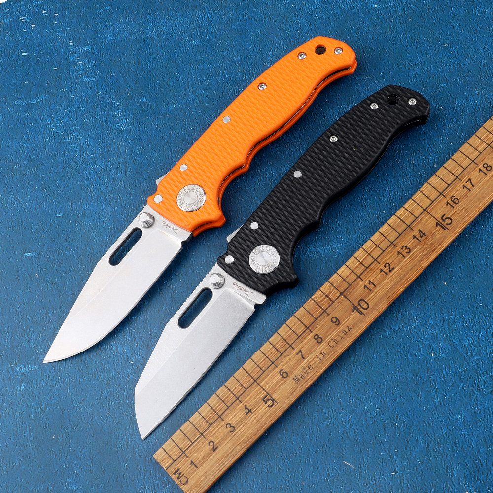 Ad20.5 Shark G10 handle folding knife steel bearing marker AUS10A Tactical Camping Hunting pocket EDC utility
Ad20.5 Shark G10 handle folding knife steel bearing marker AUS10A Tactical Camping Hunting pocket EDC utility