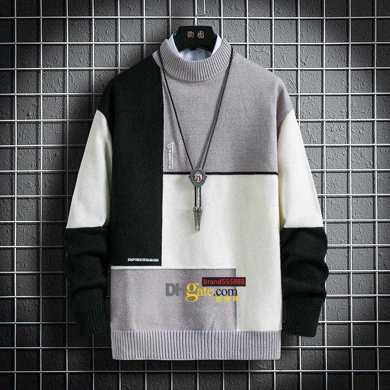 Onnestun Sweater Men New Winter High qualityStitching design Men's Sweaters Long sleeve Knitted Pullover Casual Man Tops
Onnestun Sweater Men New Winter High qualityStitching design Men's Sweaters Long sleeve Knitted Pullover Casual Man Tops