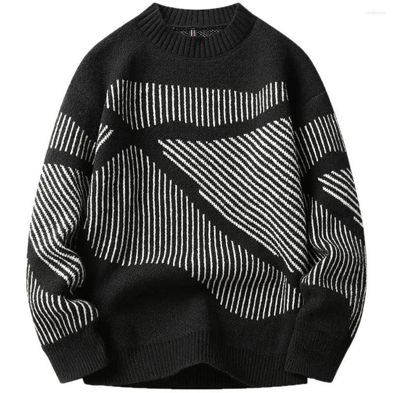 Men's Sweaters 2022 Harajuku Japanese Style Hip Hop Loose Pullover Sweater Oversized Knitted Women And Men Hipster Jersey Jumper 028, Black
Men's Sweaters 2022 Harajuku Japanese Style Hip Hop Loose Pullover Sweater Oversized Knitted Women And Men Hipster Jersey Jumper 028, Black