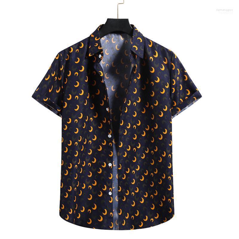 Men's Casual Shirts Men's Summer Mens Slim Fit Short Sleeve For Men Hawaiian Printing Male Blouse Tops Streetwear Chemise Homme, Black
Men's Casual Shirts Men's Summer Mens Slim Fit Short Sleeve For Men Hawaiian Printing Male Blouse Tops Streetwear Chemise Homme, Black