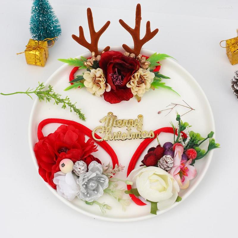 Hair Accessories Baby Christmas Dress Up Headband Antlers Flower For Girls Handmade Nylon Elastic Band Born, 8-2
Hair Accessories Baby Christmas Dress Up Headband Antlers Flower For Girls Handmade Nylon Elastic Band Born, 8-2