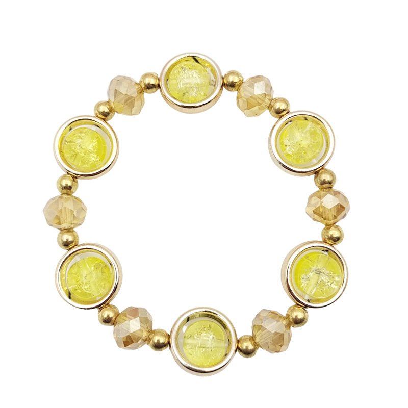 Factory Direct Sales Korean charm Style Girlfriends Cracked Cystal Bracelet Girl Simple for Student Crystal Bracelet Scenic Spot Souvenir Wholesale
Factory Direct Sales Korean charm Style Girlfriends Cracked Cystal Bracelet Girl Simple for Student Crystal Bracelet Scenic Spot Souvenir Wholesale