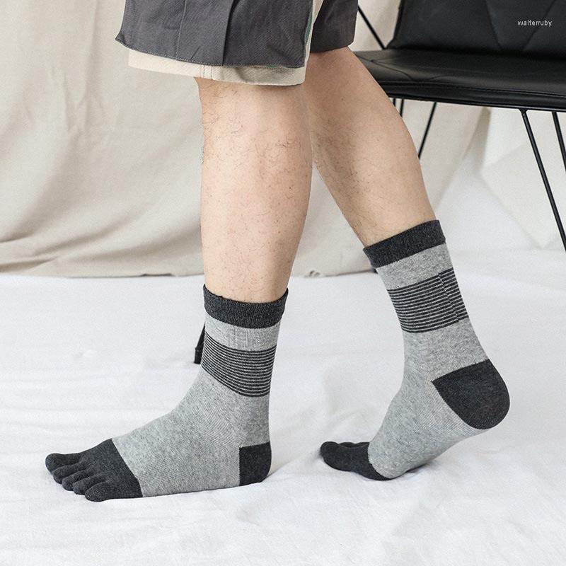 Men's Socks Stripe Toe Warm Thicken Tube Finger Soft Autumn Winter Mid-Calf Five Leisure Fashion Men, Black
Men's Socks Stripe Toe Warm Thicken Tube Finger Soft Autumn Winter Mid-Calf Five Leisure Fashion Men, Black