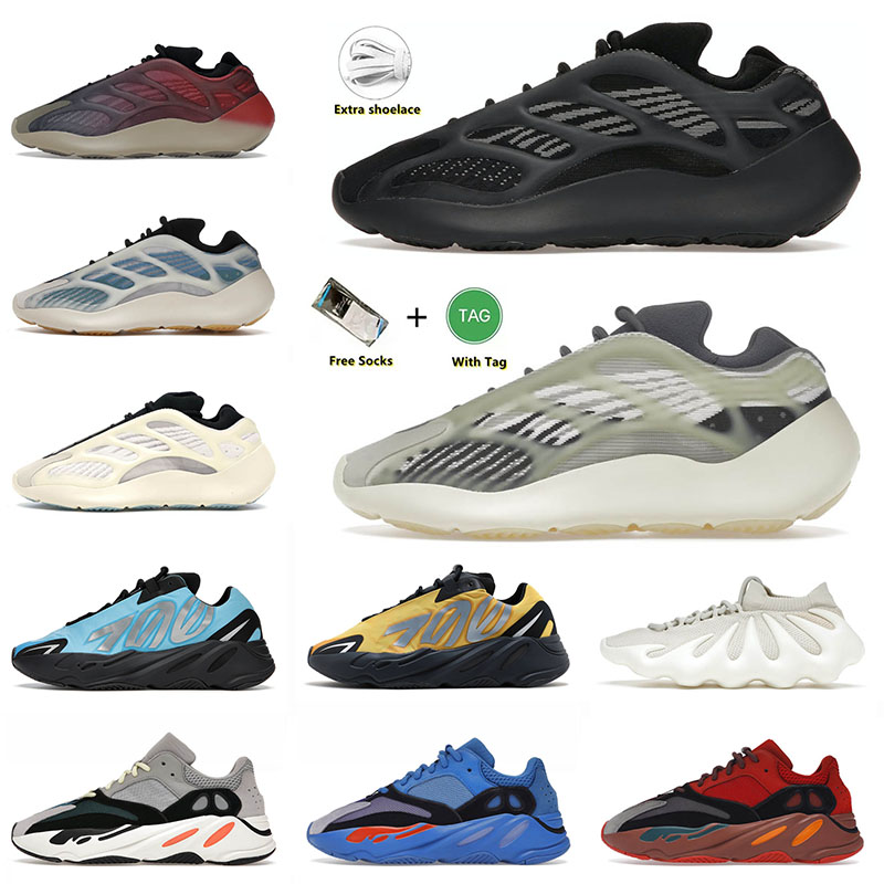 2023 Sports 700 v3 Fade Salt Running Shoes Alvah v2 Cloud White Hi-Res Red Blue Bright Cyan Azael Carbon Kyanite Mens Women Trainers Sneakers 36-46, B32 honey flux 36-45