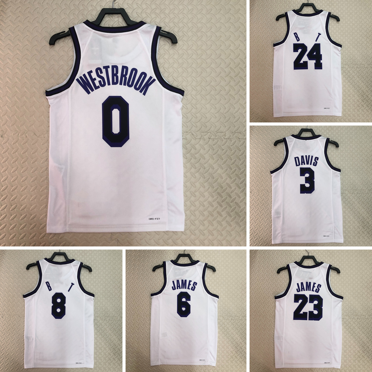 Mitchell Ness Stitched Basketball Jerseys 0 Westbrook 3 Anthony 6 James Davis Jersey, Same as picture
Mitchell Ness Stitched Basketball Jerseys 0 Westbrook 3 Anthony 6 James Davis Jersey, Same as picture