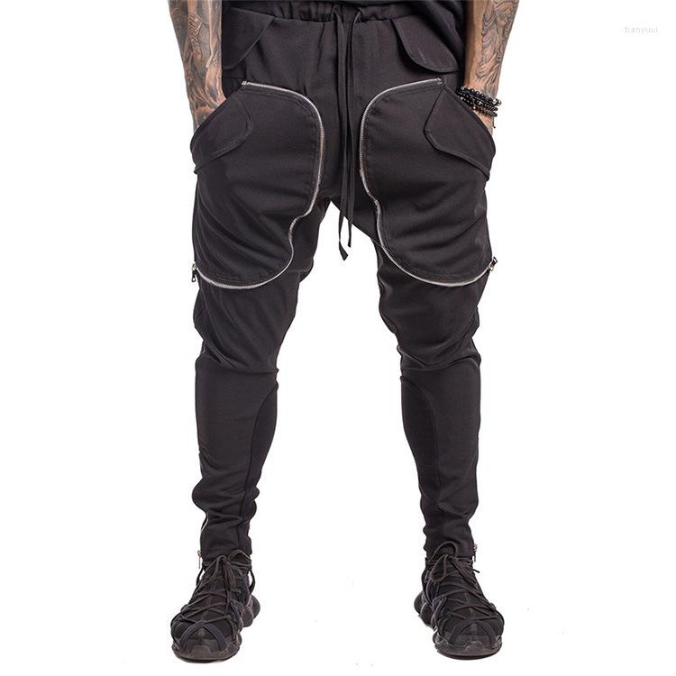 Men's Pants Men's Multi-pocket Overalls Outdoor Leisure Stretch Slim Fit Hip-hop Zippered Harem
Men's Pants Men's Multi-pocket Overalls Outdoor Leisure Stretch Slim Fit Hip-hop Zippered Harem