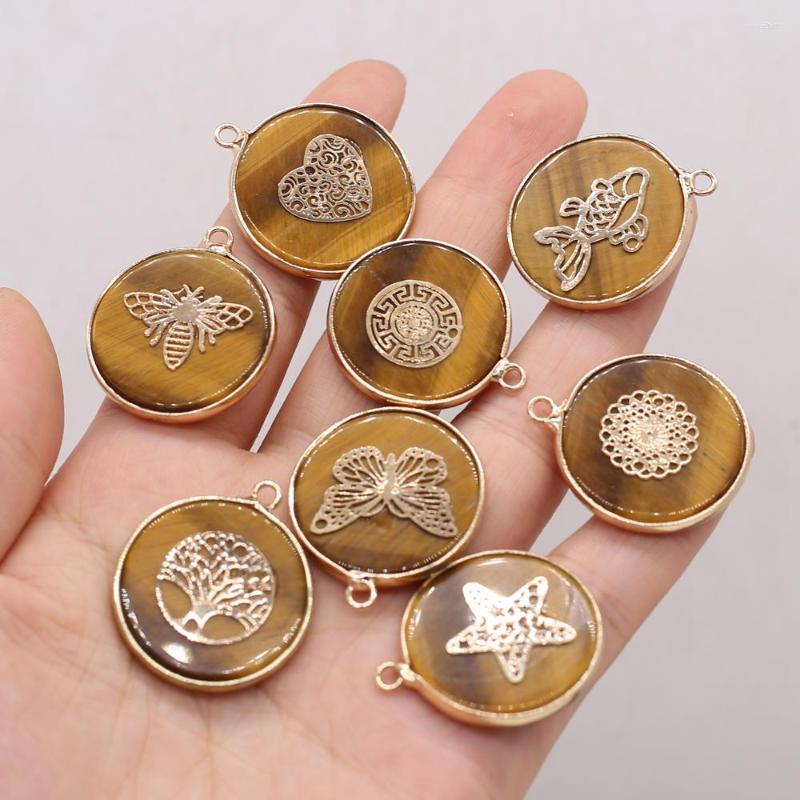 Charms Bee Tree Of Life Energy Pendant Natural Gem Stone Tiger Eye Accessories For DIY Necklace Earrings Making Jewelry
Charms Bee Tree Of Life Energy Pendant Natural Gem Stone Tiger Eye Accessories For DIY Necklace Earrings Making Jewelry