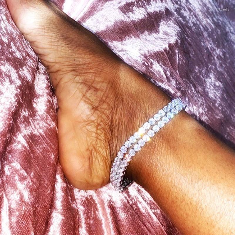 Anklets Shiny Rhinestone Crystal Anklet Gold Silver Color Link Chain For Women Hip Hop Bracelet On The Leg Barefoot Jewelry
Anklets Shiny Rhinestone Crystal Anklet Gold Silver Color Link Chain For Women Hip Hop Bracelet On The Leg Barefoot Jewelry