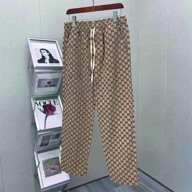 Designer slacks loose straight Plus Size pants drawstring Hip Hop street slack Quality fall/winter pants double G letter classic printed dark blue Ggity pantses, Picture color
Designer slacks loose straight Plus Size pants drawstring Hip Hop street slack Quality fall/winter pants double G letter classic printed dark blue Ggity pantses, Picture color