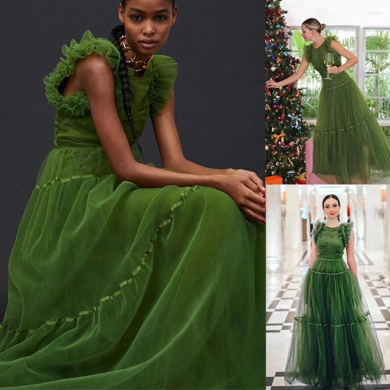 Women's Sleepwear LO&LI Army Green Tulle A-Line Dress For Women Ruffle Sleeve Casual Beach Holiday Female Custom Made Pregnant, Blue
Women's Sleepwear LO&LI Army Green Tulle A-Line Dress For Women Ruffle Sleeve Casual Beach Holiday Female Custom Made Pregnant, Blue