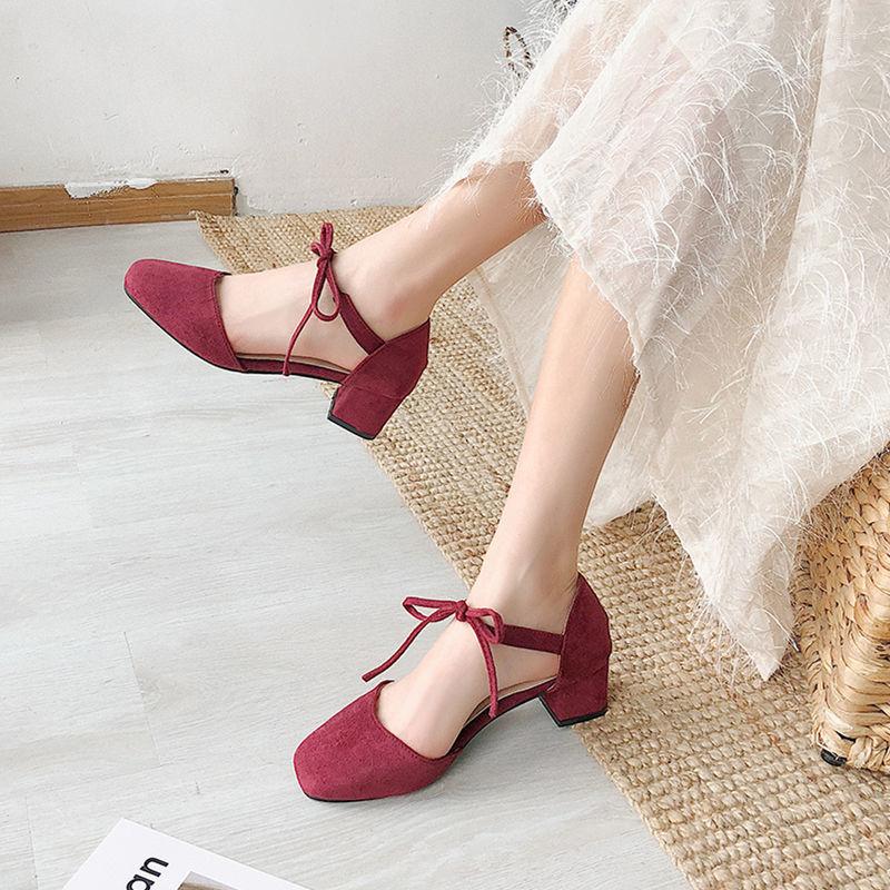 Sandals 2022 Summer Women's Baita One-word Buckle Thick Heel High Heels Wine Red -selling Baotou Casual Shoes, Black
Sandals 2022 Summer Women's Baita One-word Buckle Thick Heel High Heels Wine Red -selling Baotou Casual Shoes, Black