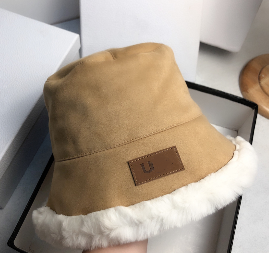 New Mink Plush Thickened Bucket Hat Suede Leather Bucket Hat Fashion Korean Style Casual Hat, Aspic
New Mink Plush Thickened Bucket Hat Suede Leather Bucket Hat Fashion Korean Style Casual Hat, Aspic