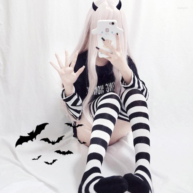 Women Socks 80D Velvet Medias De Mujer Striped Thigh High Stockings Kawaii Anime Cosplay Lingerie Girls Knee Sexy Underwear, Black
Women Socks 80D Velvet Medias De Mujer Striped Thigh High Stockings Kawaii Anime Cosplay Lingerie Girls Knee Sexy Underwear, Black