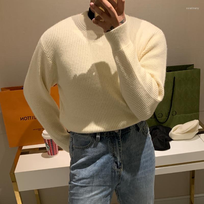 Men' Sweaters 2022 Solid Color Pullover Men Knitted Sweater Casual Long Sleeve Brand Mens Warm High Quality L170, Creamy-white
Men' Sweaters 2022 Solid Color Pullover Men Knitted Sweater Casual Long Sleeve Brand Mens Warm High Quality L170, Creamy-white
