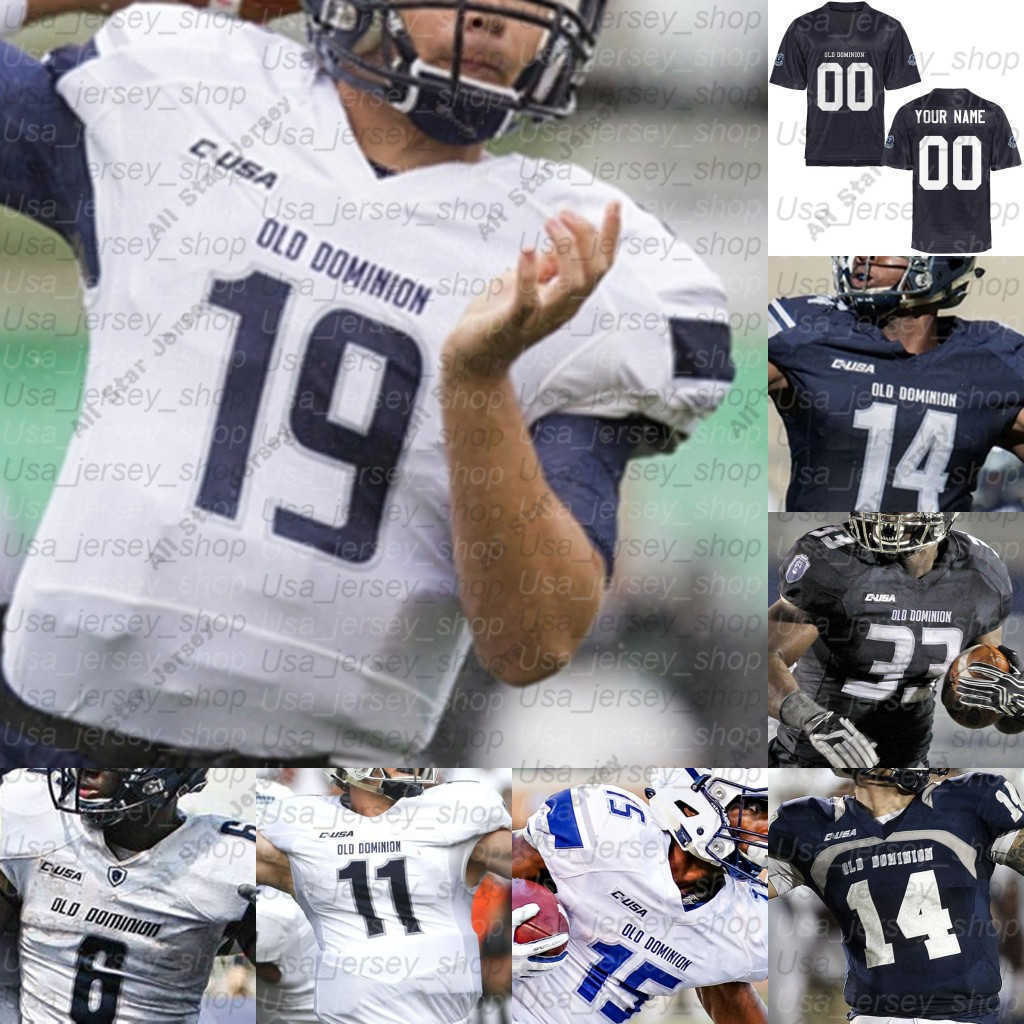 American College Football Wear CustomOld Dominion ODU Monarchs College Football Jerseys Stone Smartt Hayden Wolff Messiah deWeaver Kesean Strong Lala Davis, Navy i
American College Football Wear CustomOld Dominion ODU Monarchs College Football Jerseys Stone Smartt Hayden Wolff Messiah deWeaver Kesean Strong Lala Davis, Navy i