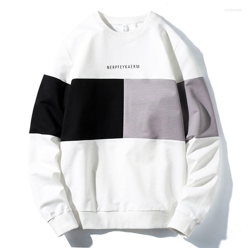 Men's Hoodies Sweatshirt Casual Thin Loose Pullover Splicing Tops Spring Autumn Student O-neck Long Sleeve Tide Coat Sports Streetwear, Black
Men's Hoodies Sweatshirt Casual Thin Loose Pullover Splicing Tops Spring Autumn Student O-neck Long Sleeve Tide Coat Sports Streetwear, Black