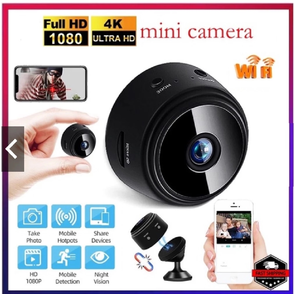 New Hot A9 Mini Camera Wifi Cam 1080P HD Ip Camera Night VisionVoice Video Security Wireless Small Camcorders Surveillance Cameras
New Hot A9 Mini Camera Wifi Cam 1080P HD Ip Camera Night VisionVoice Video Security Wireless Small Camcorders Surveillance Cameras