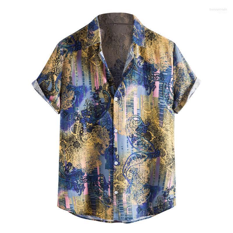 Men' Casual Shirts Men' Men Summer Aloha Hawaiian Printed Turn-down Collar Shirt Male Clothing Short Sleeve Loose For Camisa
Men' Casual Shirts Men' Men Summer Aloha Hawaiian Printed Turn-down Collar Shirt Male Clothing Short Sleeve Loose For Camisa