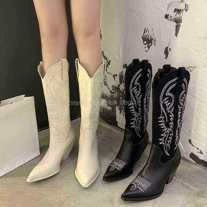 2023 New Style Women's Knee High Boots High Heel Western Cowboy Boots Embroidered Pointed Toe Shoes Women Winter Motorcycle Boots 111322H, Black
2023 New Style Women's Knee High Boots High Heel Western Cowboy Boots Embroidered Pointed Toe Shoes Women Winter Motorcycle Boots 111322H, Black