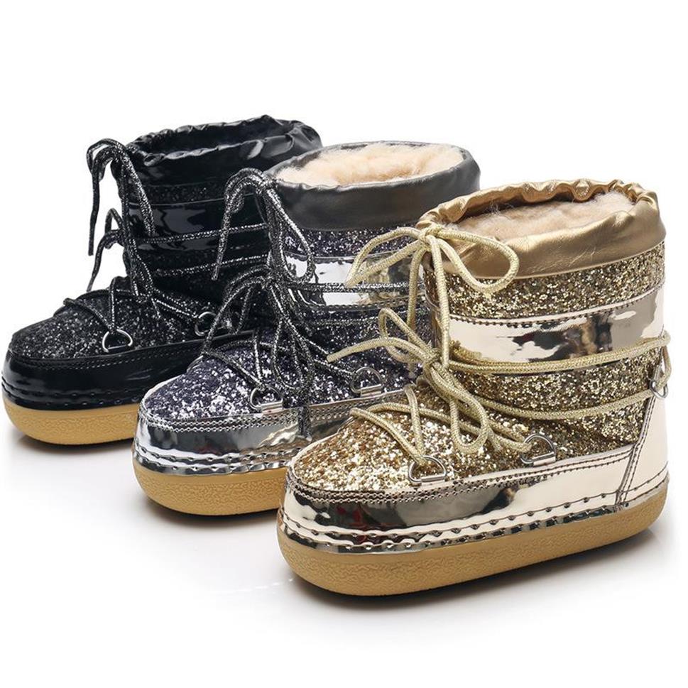 Boots LEOSOXS Women Snow 30% Wool Warm Moon Shoes Platform Female Luxury Ankle Space Boot Winter Cotton Non-slip3070, Gold
Boots LEOSOXS Women Snow 30% Wool Warm Moon Shoes Platform Female Luxury Ankle Space Boot Winter Cotton Non-slip3070, Gold