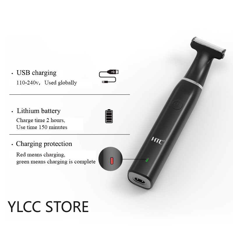 Electric Shavers Pubic Hair Trimmer for Men Groin Body Shaver Balls Sensitive Private Parts Ultimate Male Hygiene Razor 221028