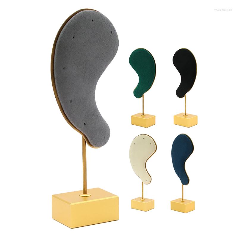 Jewelry Pouches Earring Display Stand Microfiber Holder Ear-Shaped Ear Clip Stud Organizer
Jewelry Pouches Earring Display Stand Microfiber Holder Ear-Shaped Ear Clip Stud Organizer
