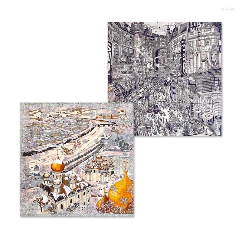 Scarves Designer Silk Scarf 90cm Top Print Manual Bandana In Twill With Hand-rolled Edges
Scarves Designer Silk Scarf 90cm Top Print Manual Bandana In Twill With Hand-rolled Edges