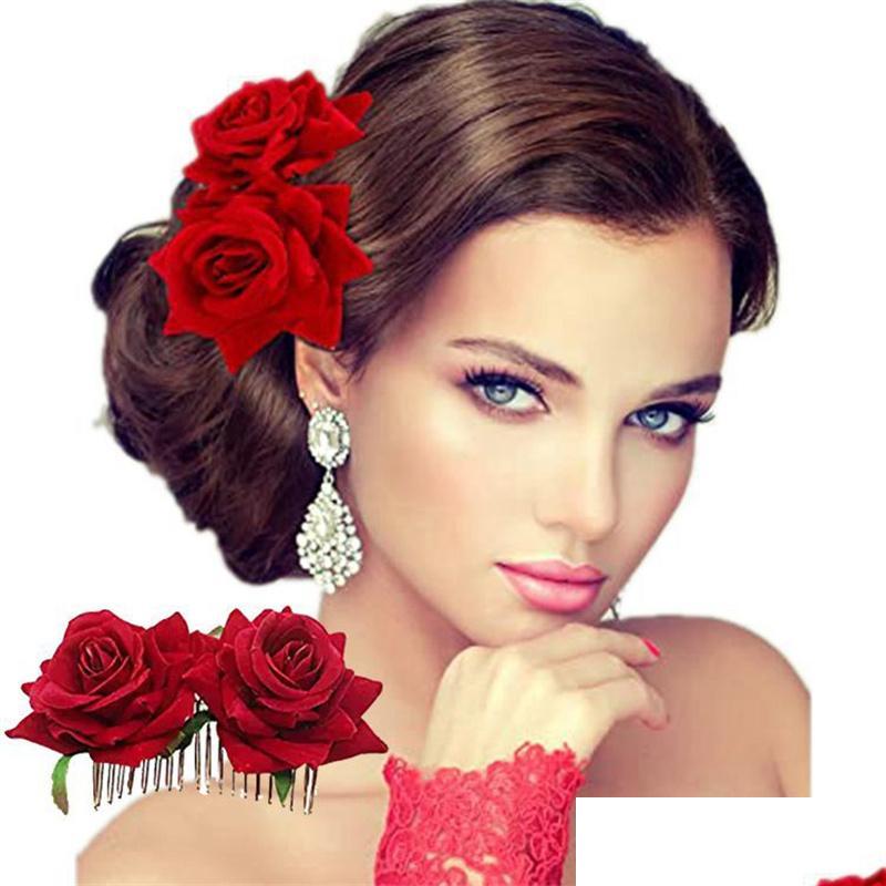 Hair Accessories Handmade Fabric Flower Rose Bride Hair Comb Headdress Beach Wedding Hairs Accessories Headpiece For Women 10Pcs Dro Dh5Zu
Hair Accessories Handmade Fabric Flower Rose Bride Hair Comb Headdress Beach Wedding Hairs Accessories Headpiece For Women 10Pcs Dro Dh5Zu