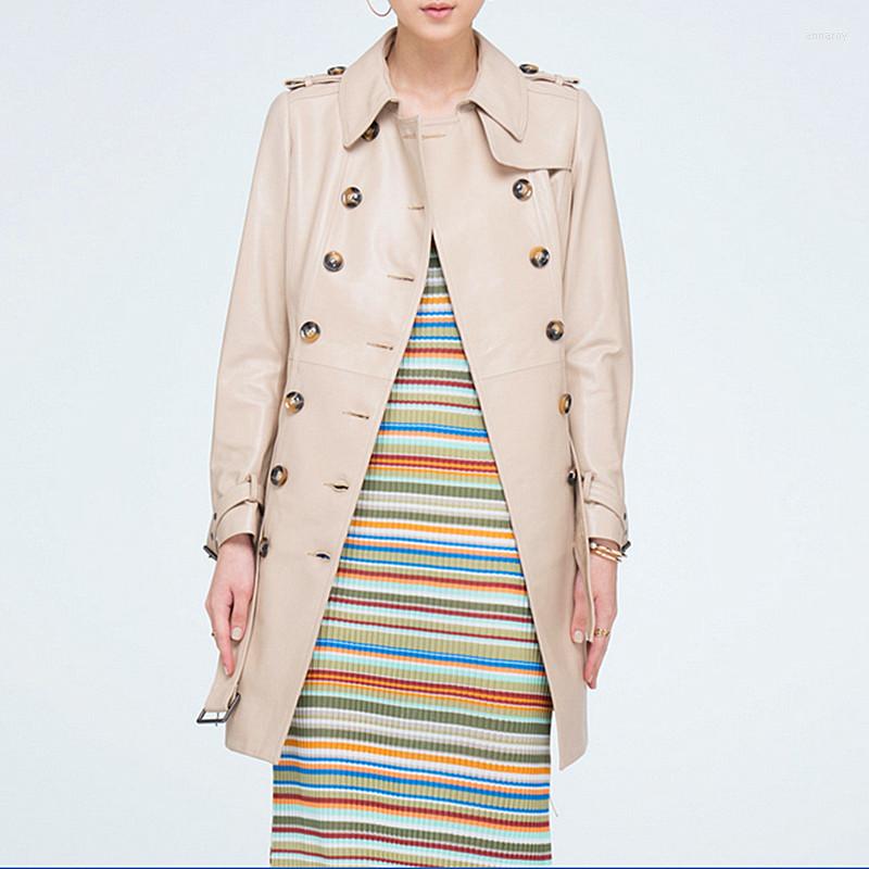 Women's Leather Classic Winter Beige Genuine Sheepskin Long Jacket Women With Epaulet Jaqueta De Couro Womens Coats Jackets
Women's Leather Classic Winter Beige Genuine Sheepskin Long Jacket Women With Epaulet Jaqueta De Couro Womens Coats Jackets